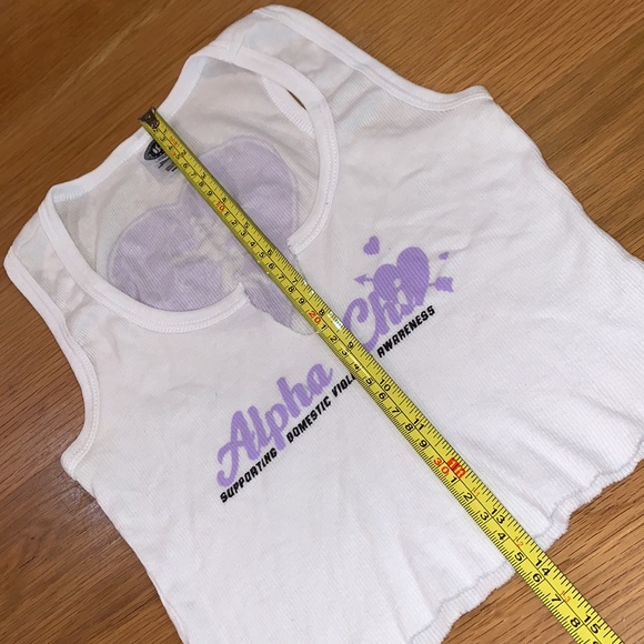 ALPHA CHI ~Size S Tank Top ~ - Picture 4 of 7